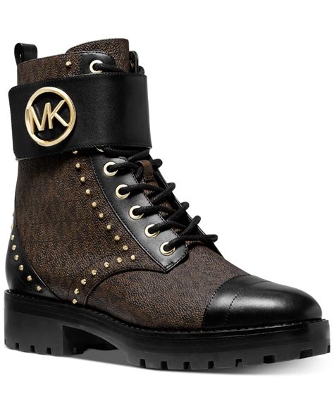 michael kors brown boots